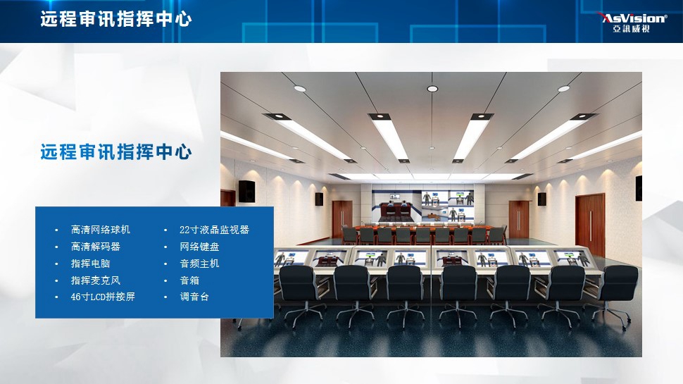 远程提审远程提讯指挥中心