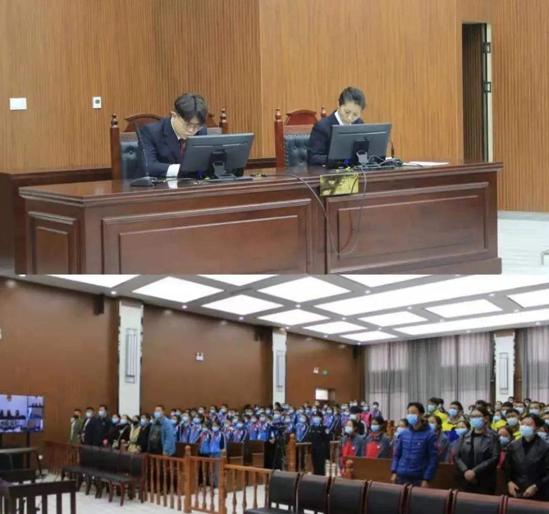 模拟法庭进校园普法教育零距离